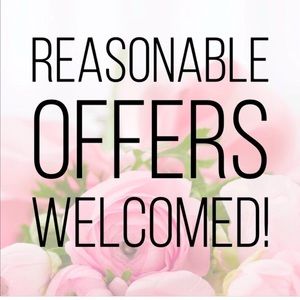Reasonable offers welcome! Make a bundle for a discount!